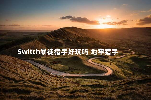 Switch暴徒猎手好玩吗 地牢猎手5和4哪个好玩